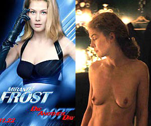 rosamund pike, who played miranda frost in 2002's die another day, naked